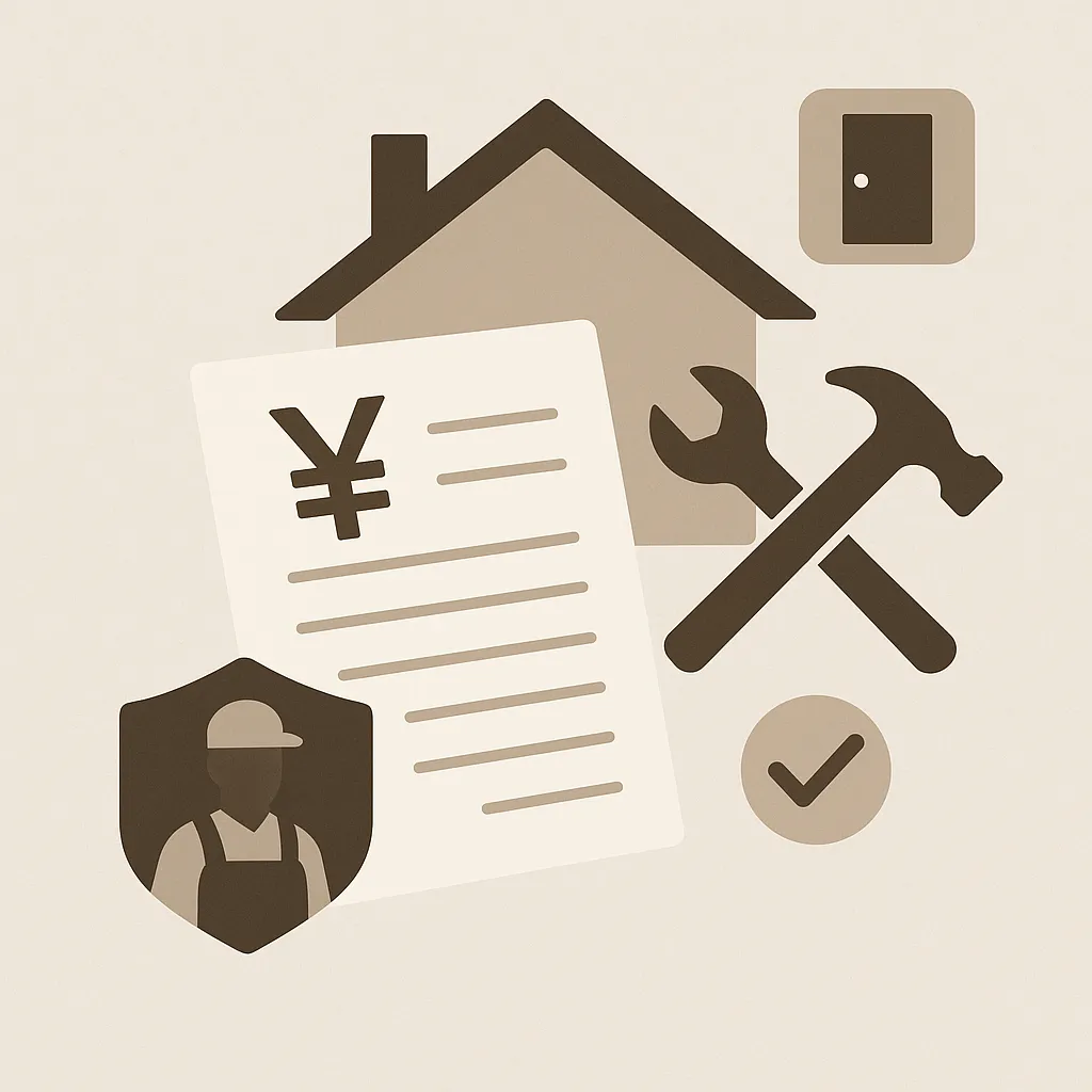 おうち工房たぐちのリフォーム費用と、頼れる便利屋の安心見積